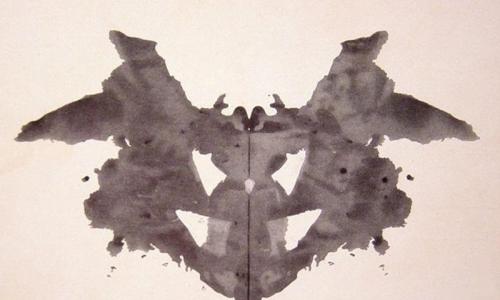Rorschach test: pictures and transcript