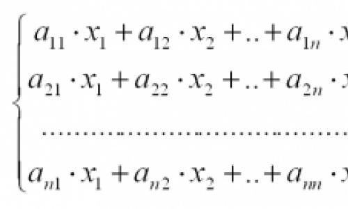 Cramers metod: lösa system av linjära algebraiska ekvationer (slau)